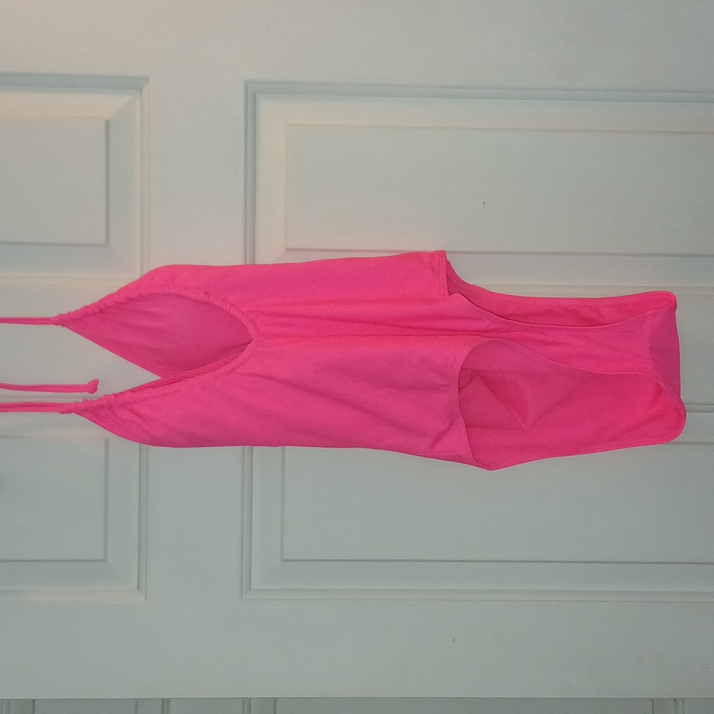 No Boundaries Brand Swimsuit Size Large (11-13) Color Hot Pink